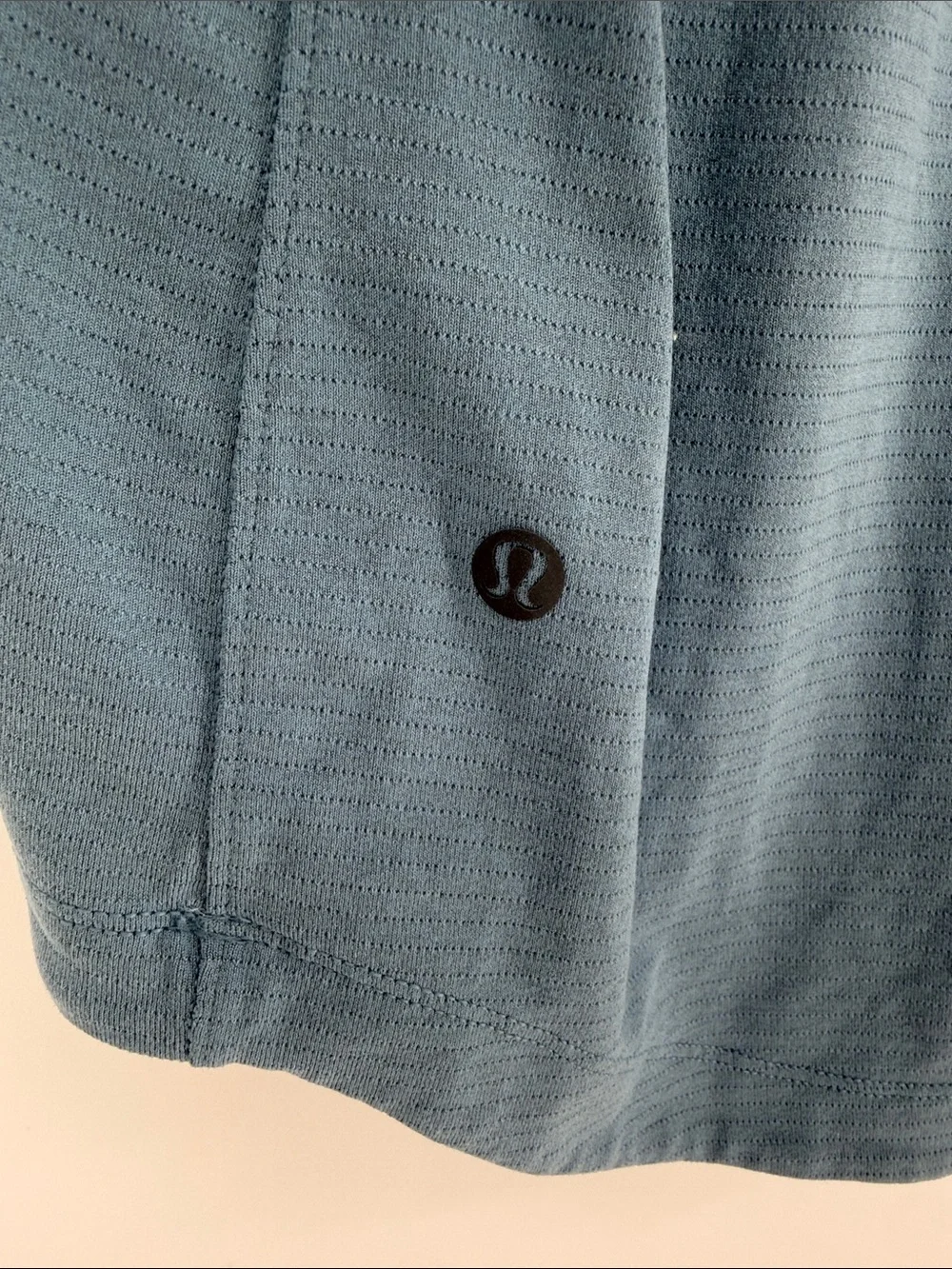 Lululemon Metal Vent Tech Short Sleeve Shirt Men’s XL Blue